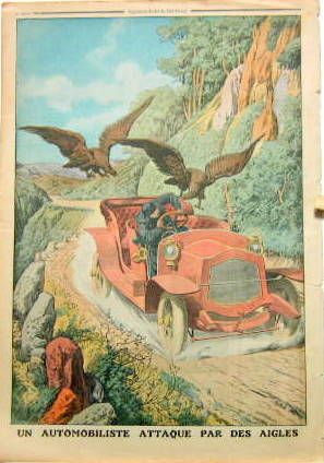 Couverture de 1912UNE AUTOMOBILE ATTAQUEE PAR DES AIGLES
A ARBORAS CONTREFORTS DU LARZAC