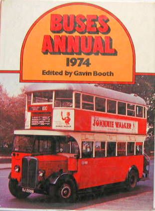 Couverture de BUSES ANNUAL 1974