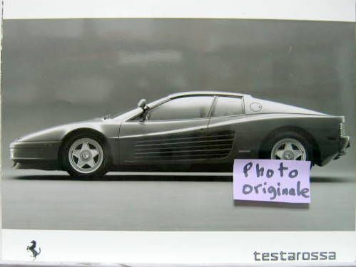 Couverture de TESTAROSSA PHOTO DE PRESSE