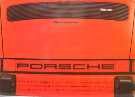 Couverture de 1974 PORSCHE 911 + 911S + CARRERA CATALOGUE