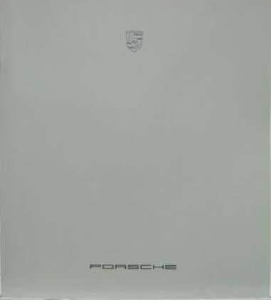 Couverture de 1985 PORSCHE GAMME CATALOGUE