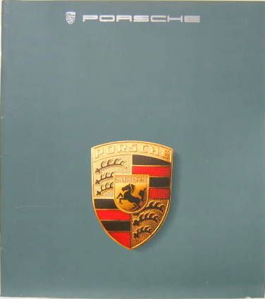 Couverture de 1984 PORSCHE GAMME CATALOGUE