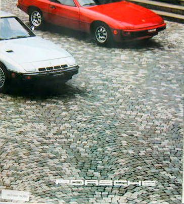 Couverture de 1979 PORSCHE GAMME USA DEPLIANT EN ANGLAIS