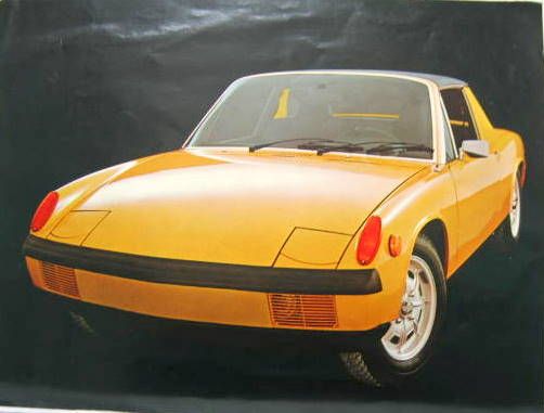 Couverture de 1972 PORSCHE 914  CATALOGUE USA EN ANGLAIS