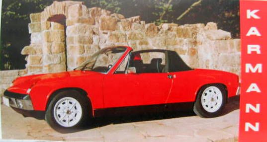 Couverture de PORSCHE 914  914 S CATALOGUE KARMANN