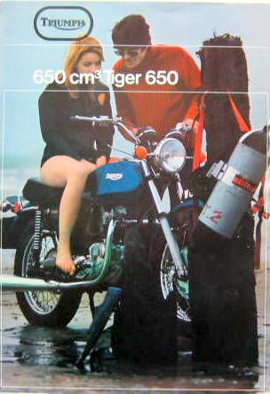 Couverture de MOTO TRIUMPH TIGER 650