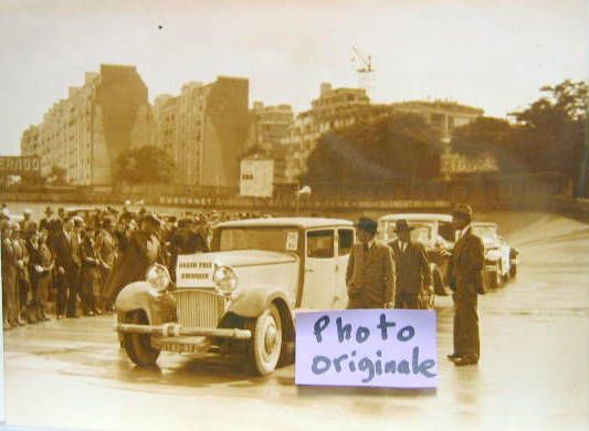 Couverture de 1930 DELAGE CONCOUR D'ELEGANCE A PARIS  PHOTO