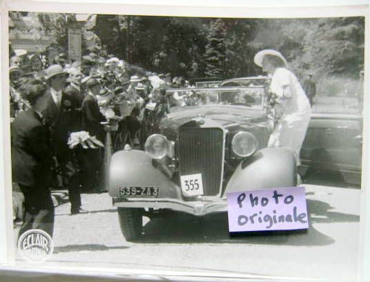 Couverture de 1937 DELAGE CONCOUR D'ELEGANCE   PHOTO