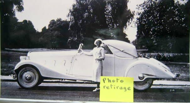 Couverture de 1933 DELAGE CONCOUR D'ELEGANCE PHOTO