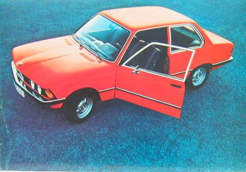 Couverture de 1975 BMW SERIE 3 CATALOGUE