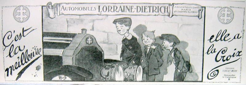 Couverture de LORRAINE ELLE A LA CROIX DESSIN DE MICH
