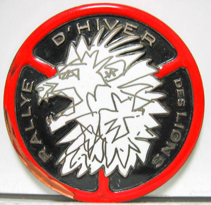Couverture de RALLYE D'HIVER DES LIONS INSIGNE EMAILLE D'ORIGINE