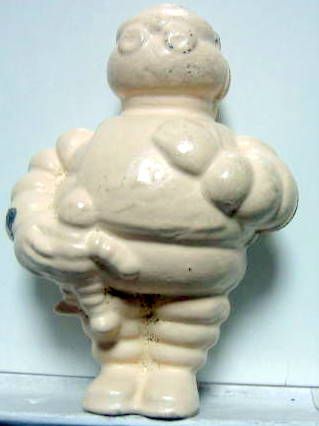 Couverture de MICHELIN BIBENDUM  EN PLOMB ENVIRON 1950
