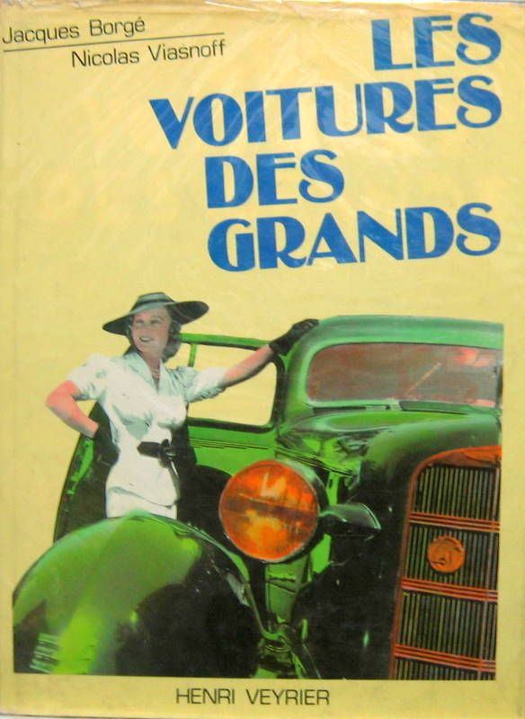 Couverture de LES VOITURES DES GRANDS DE BORGE ET VIASNOFF