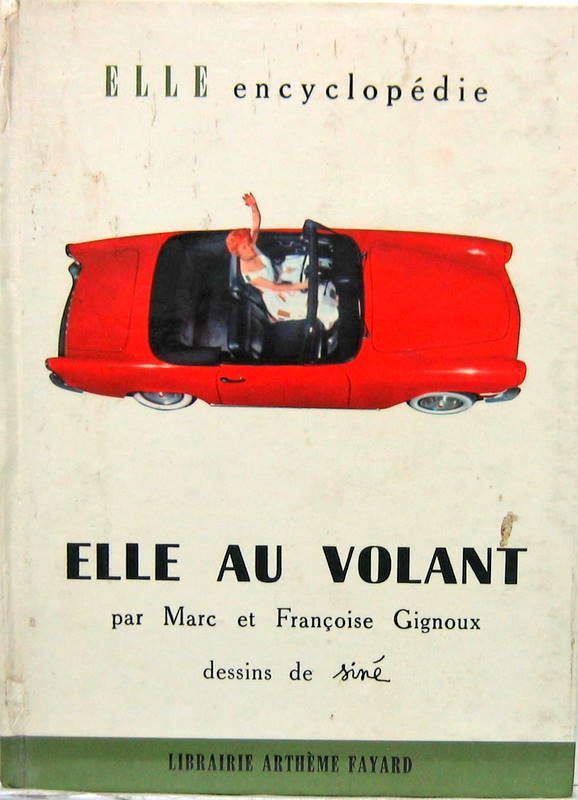 Couverture de ELLE AU VOLANT DESSINS DE SINE