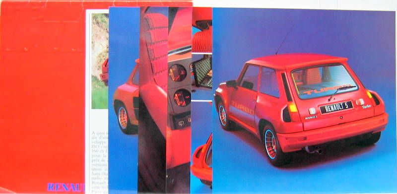 Couverture de 1981 RENAULT 5 TURBO