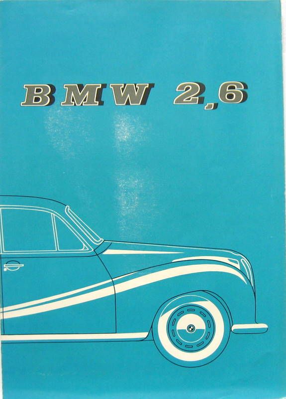 Couverture de 1959 BMW 2600 V8