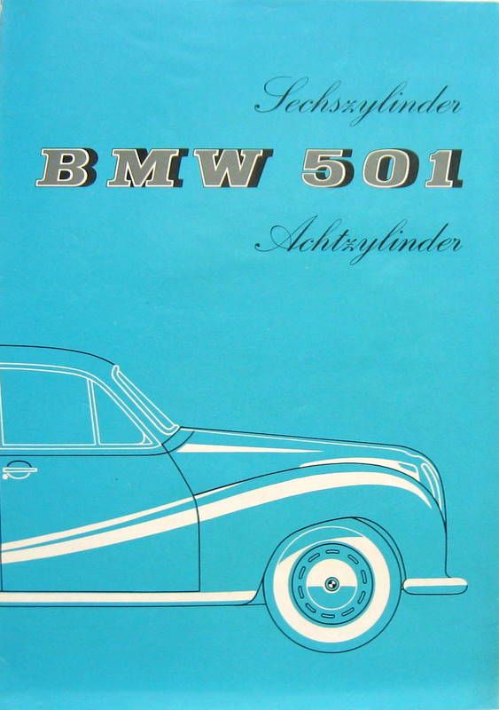 Couverture de 1957 BMW  501