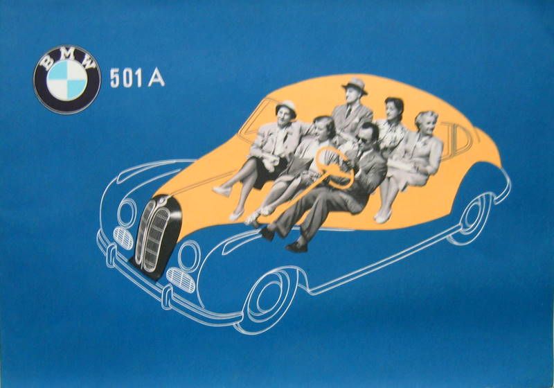 Couverture de 1954 BMW 501 A