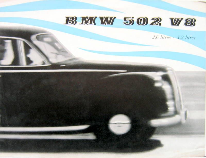 Couverture de BMW  502 V8 2,6 - 3,2  LITRES