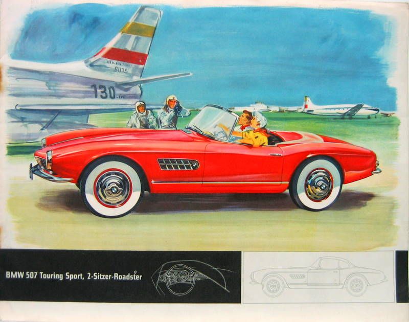 Couverture de BMW GAMME AVEC 507 DESSINS DE SCHRAMM