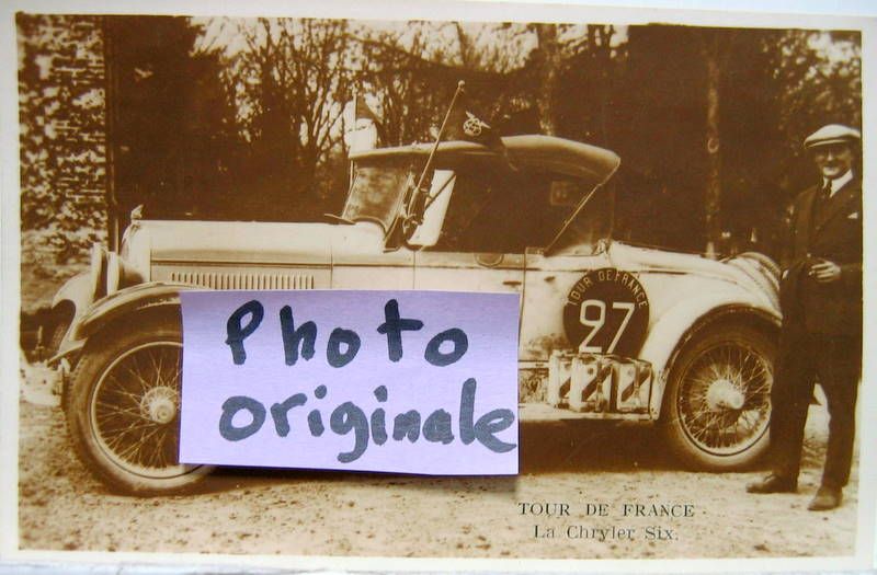 Couverture de CHRYSLER SIX AU TOUR DE FRANCE PHOTO