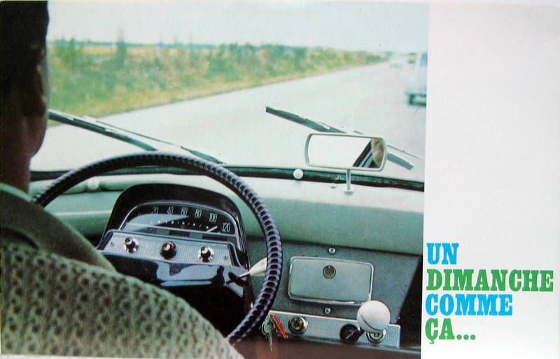 Couverture de 1965 CITROEN AMI 6 UN DIMANCHE COMME CA  N°101176-65