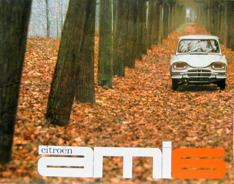 Couverture de 1963 CITROEN AMI 6 CATALOGUE (EN SOUS BOIS)