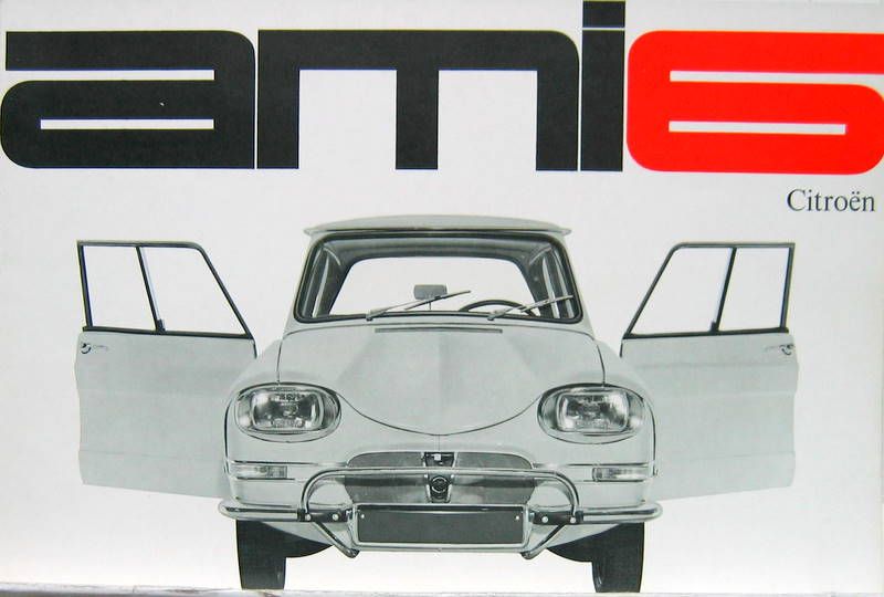 Couverture de CITROEN AMI 6 N°10086 CATALOGUE