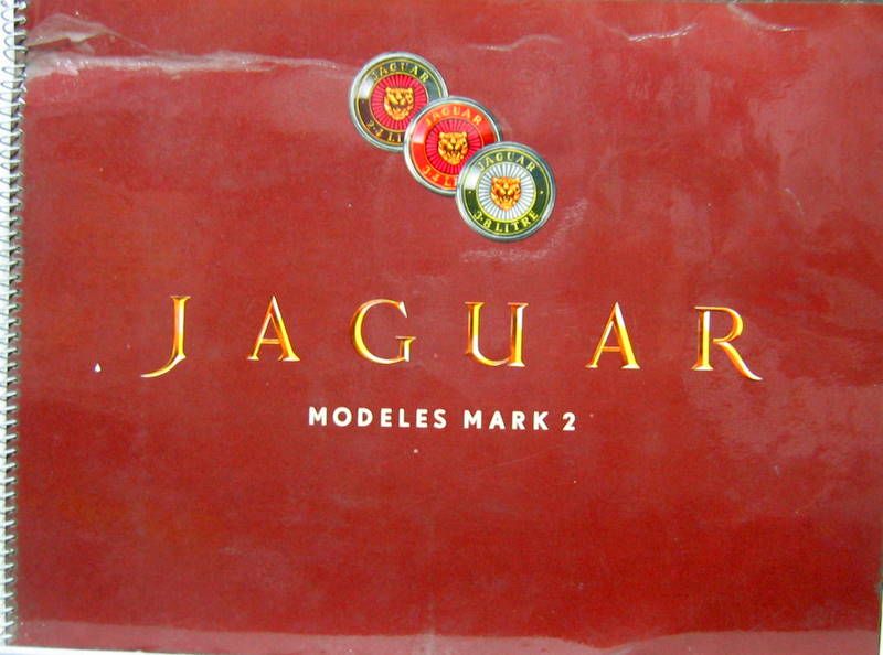 Couverture de JAGUAR MK2 2,4-3,4-3,8 LITRES CATALOGUE
