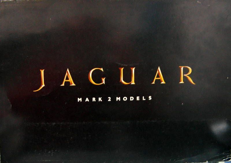 Couverture de JAGUAR 2,4-3,4-3,8 LITRES CATALOGUE EN ANGLAIS