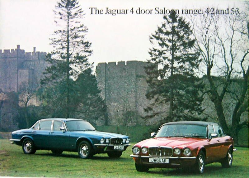 Couverture de 1978 JAGUAR 4 PORTES   CATALOGUE EN FRANCAIS