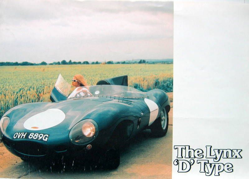 Couverture de 1986 LYNX D TYPE  CATALOGUE EN ANGLAIS