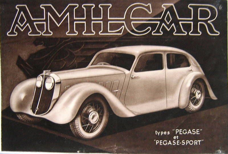 Couverture de AMILCAR PEGASE ET PEGASE SPORT