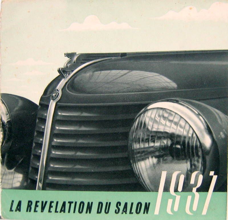 Couverture de 1937 AMILCAR COMPOUND