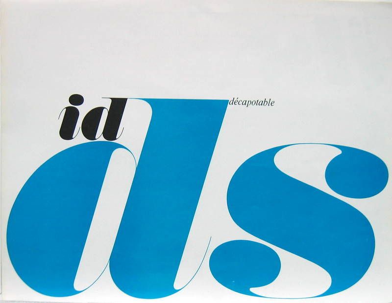 Couverture de 1963 CITROEN DS ID CABRIOLET DECAPOTABLE CATALOGUE