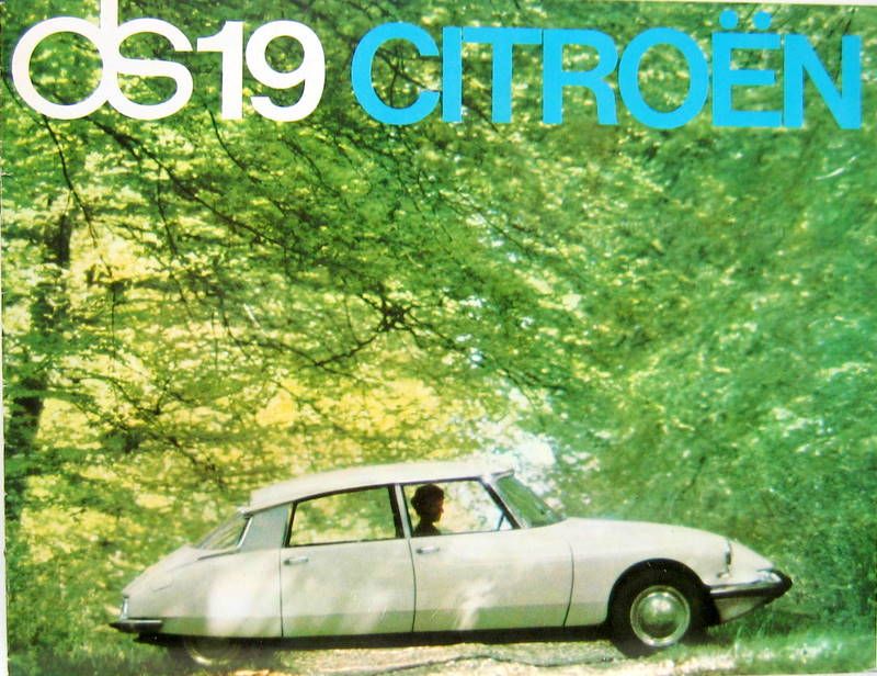 Couverture de 1963 CITROEN DS 19 CATALOGUE
