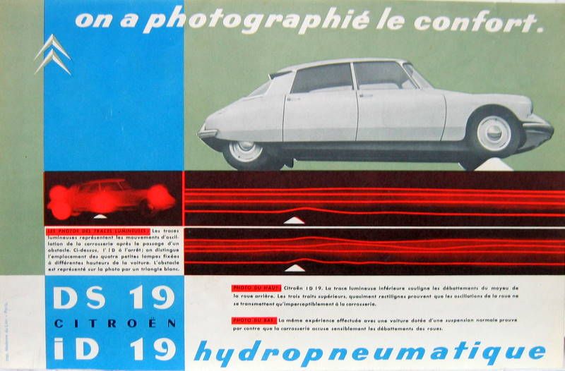 Couverture de 1960 CITROEN DS 19 ID 19 PROSPECTUS