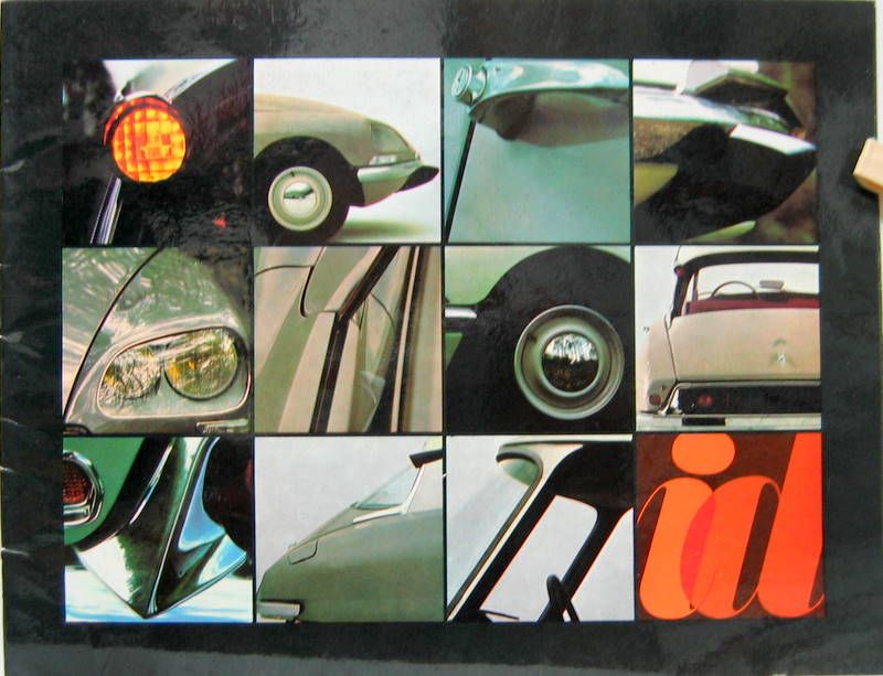 Couverture de 1967 CITROEN ID CATALOGUE NOIR
