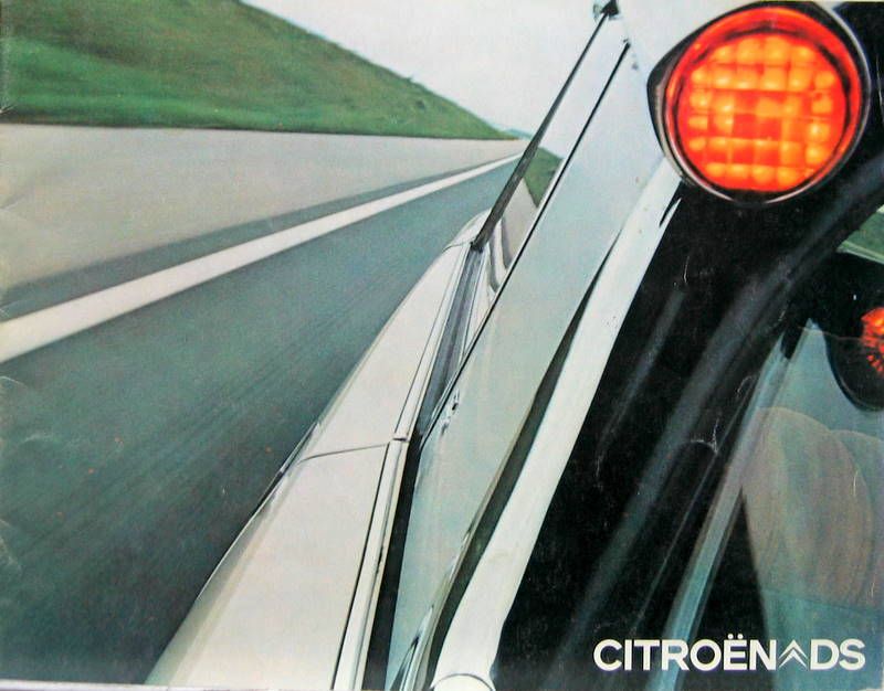 Couverture de 1972 CITROEN DS CATALOGUE