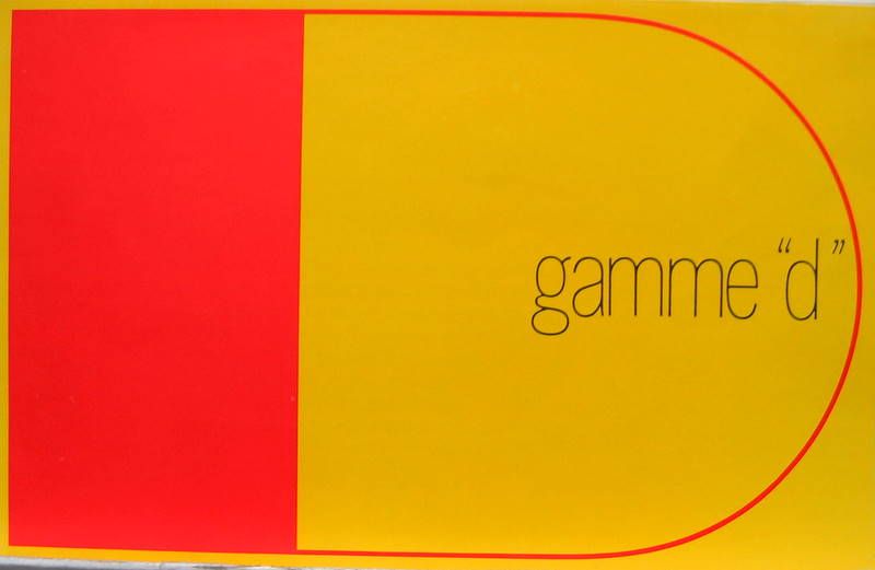 Couverture de 1967 CITROEN GAMME D DEPLIANT
