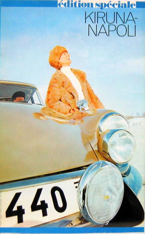 Couverture de 1966 CITROEN DS 21 KIROUNA - NAPOLI  CATALOGUE EN FRANCAIS ET SUEDOIS ??