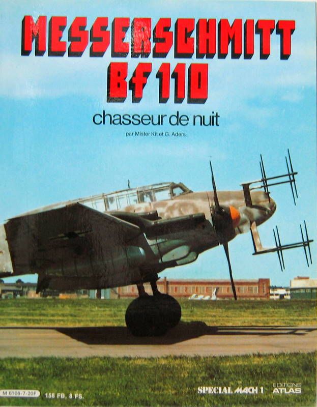 Couverture de MESSERSCHMITT BF 110