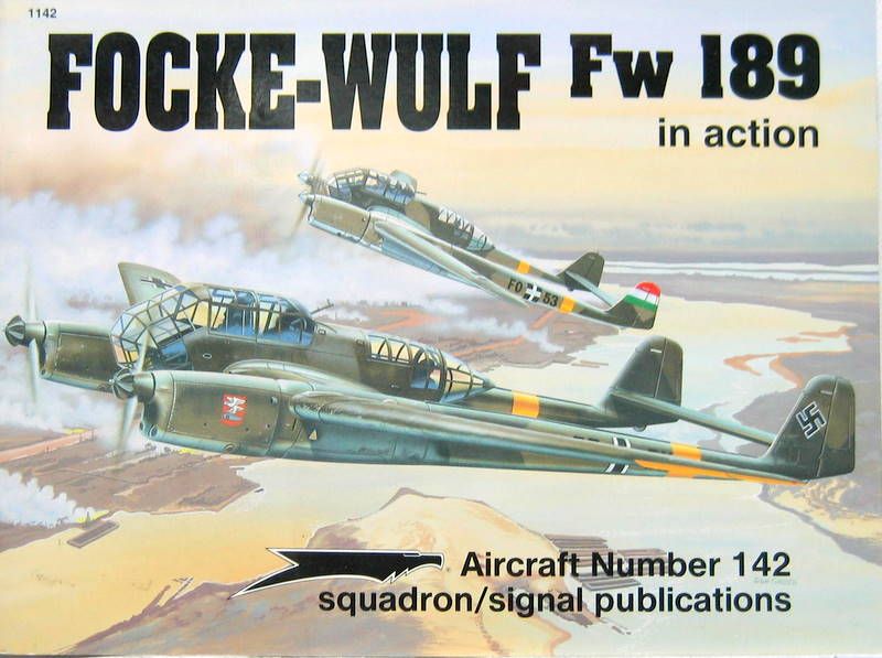 Couverture de FOCKE WULF FW 189 IN ACTION