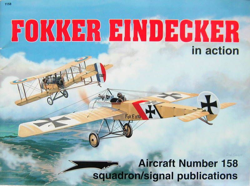 Couverture de FOKKER EINDECKER  IN ACTION