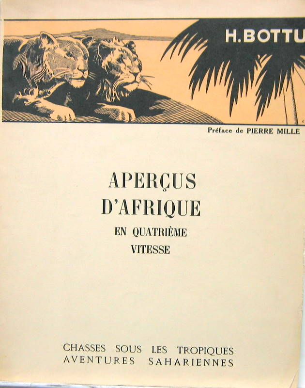 Couverture de 1931 APERCUS D'AFRIQUE EN QUATRIEME VITESSE 15 HP COTTIN DESGOUTTES