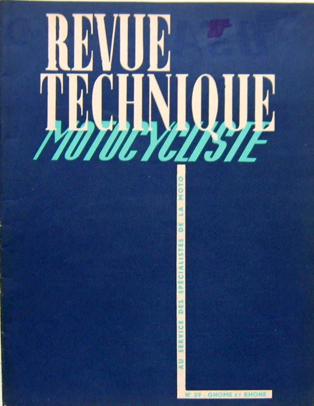 Couverture de 1950-05 VELOMOTEUR GNOME ET RHONE R R1 R2 R3 R4 VOLANT MAGNETIQUE ABG EQUIPEMENT BOSCH DKW