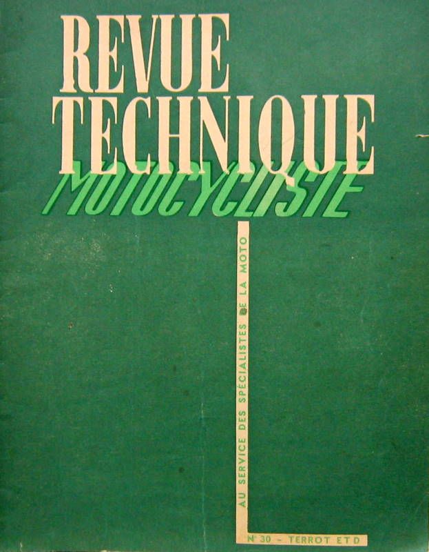 Couverture de 1950-06-07 TERROT ETD MOTORETTE ET  NOUVELLE ZUNDAPP