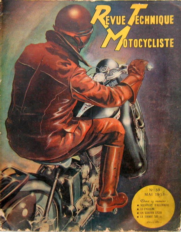 Couverture de 1951-5 TERROT 500 CC SCOOTER LEGER SCOTO