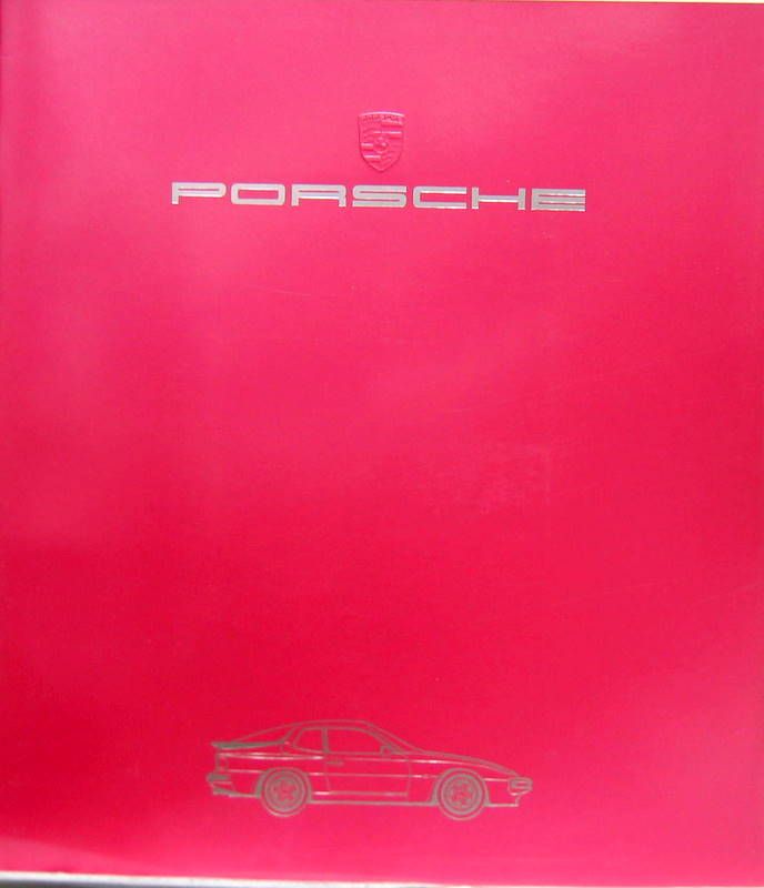 Couverture de 1983-7 PORSCHE 944 CATALOGUE